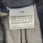 st. john's bay Black Girlfriend Jeans Size 24 Black Mid-Rise Straight Leg Jeans Photo 9