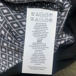 Michael Kors Black and White Diamond Sheath Dress Long Sleeve Stripe Size Medium Photo 6