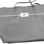 Kate Spade Kitte Large Shoulder Bag Gray Tote Bag Photo 6
