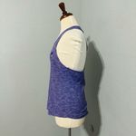 Puma Purple Athletic Sporty Muscle Women Shirt with Printed Logo Size S Photo 3