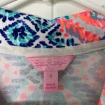 Lilly Pulitzer NWOT women’s Skipper Popover solar opposite print UPF 50+ dress S Photo 3