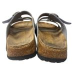 Papillio by Birkenstock Women's Florida Silky Rose Blue 3 Straps Distressed L10 Gray Size 10 Photo 3