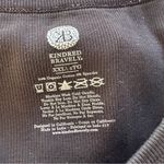 Kindred Bravely Henley Short Sleeve Tee Shirt Nursing XXL Black Photo 3