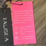 Talisea Pink & Black Swim Tankini Top Photo 3