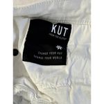 Kut From The Kloth Women’s  White High Rise Shorts Sz 12 Photo 2
