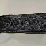 Saks 5th Avenue Vintage Fifth Avenue Blue Tweed Small Toiletry Makeup Cosmetic Bag Travel Photo 7