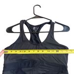 Splits59 Women’s M Bandage Racerback Athletic Tank Black Ruched Sides Shelf Bra Photo 6