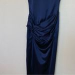House Of CB  'Roxanne' Navy blue Thigh Slit‎ Maxi Dress NWOT size S Photo 6