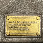 Marc by Marc Jacobs Taupe Pebbled Leather Crossbody Purse Bag Photo 2