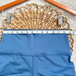 Aerie Chill Play Move Moto Mesh Leggings Pants Blue Mid Rise Elastic Waist M Photo 9