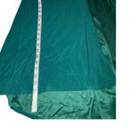 Mac Duggal Emerald Green One Shoulder puff sleeve slit Gown Maxi Formal Dress Photo 10