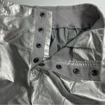 NEW Free People FP Movement Mesmerize Me Shine Pants Size SMALL Silver Photo 6