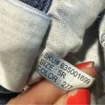 Hollister  Dark Blue Ripped High Rise Cropped Super Skinny Jeans Size 5R 27W 28L Photo 7