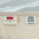 Levi's Levi’s Fawn Peasant Blouse Tie Front Balloon Sleeve Pink Size 1X Boho Feminine Photo 7
