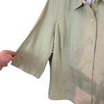 Emma James Linen Blend Button Down Shirt/Jacket Shacket Size 22W Photo 1