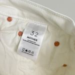 MOTHER The Rambler Zip Ankle in Wash Fairest Of Them All Size US 32 White Photo 8