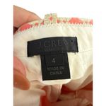 J CREW Collection Gold Coral Holiday Straight Ankle Pants Size 4 Photo 3