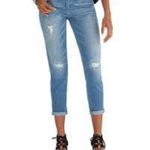 White House | Black Market 2xHP💝WHBM sz 2 girlfriend distress embellished jean Photo 1
