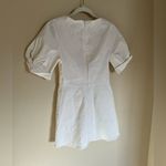 ALC Frank A.L.C Twist Front Mirren Mini‎ Dress Sz 8 White Photo 9