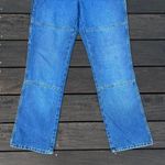Jordache Vintage Double Knee Carpentar Jeans Blue Medium Wash Denim Photo 2