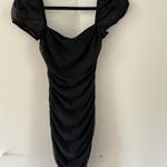 Princess Polly  Black Off-the-Shoulder Bodycon Mini Dress Photo 4