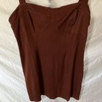 Free People : Terracotta Corduroy style Tie Straps Dress- Soft Photo 10