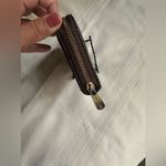 Michael Kors  Chocolate Brown Wallet with Gold Plate Photo 5