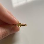 Gold E Ring Photo 0