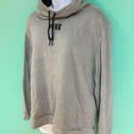 PINK - Victoria's Secret PINK Victoria’s Secret Grey Cowl Neck Sherpa Lined Sweater Photo 4