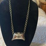 Old vintage purse necklace Silver Photo 0