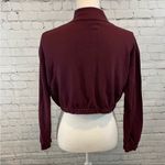 Wild Fable Sweatshirt Cropped Striped
Burgundy-Small Photo 1