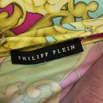 Philipp Plein Short Dress Baroque Size M SKULL Bodycon Designer Retails $1450 Yellow Size M Photo 8