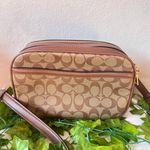 Coach M1911-68168 Shoulder Bag Signature Pouch Brown Women's PVC Coated... Photo 1