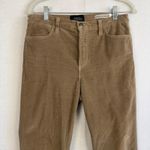 NYDJ Jeans Corduroy Bootcut Pants Tan Women's Size 8 Stretch Casual Cozy Photo 2
