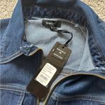 Bebe Women’s Denim The Feminine Utility Jumpsuit Photo 2