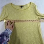 Eileen Fisher  PS Petite Tunic Sweater Top Linen Striped Knit Long Sleeve Shirt Photo 6