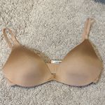 SKIMS  wireless form push up plunge bra clay NWT 32C Photo 3