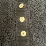 Free People  crochet beach black dress size medium Photo 5