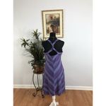 Tehama Striped Sleeveless Dress Racerback Criss Photo 2