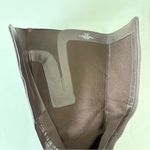 Ralph Lauren  Wide Calf Brown Leather Knee High Boots Zipper Women’s Size 8.5 B Photo 10