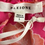 Pleione Nordstrom Floral Flutter Sleeve Top Photo 2