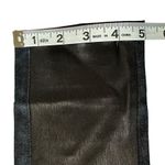 Helmut Lang Elastic Waist Lambskin Leather Jeans Black Blue Size 27 Photo 8