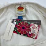 Anthropologie Farm Rio Embroidered Halter Maxi Dress Tassel Ties Photo 2