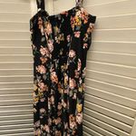 No Boundaries Floral black Dress Photo 3