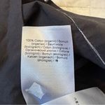 Ganni Cotton Black Ruched Dress 38 Medium Contrast Stitch Photo 11