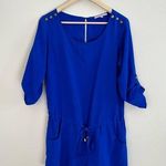 Amanda Uprichard  royal blue dressy romper Photo 0