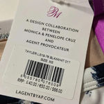 Agent Provocateur L’agent blue white bikini bottom gold clasp xs swim bottoms Photo 6