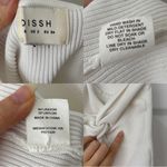 Dissh  Anika Twisted White Strapless Knit Tank Top Photo 5