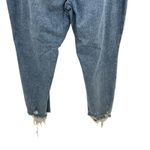 Good American Good Boy Straight Jeans Indigo678 Distressed Blue Plus Size 28 Photo 8