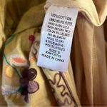 Bluheaven  Gold Floral Embroidered Romper Size‎ Small Photo 12